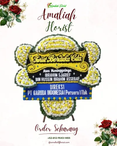 Papan Bunga Duka di Malabero
